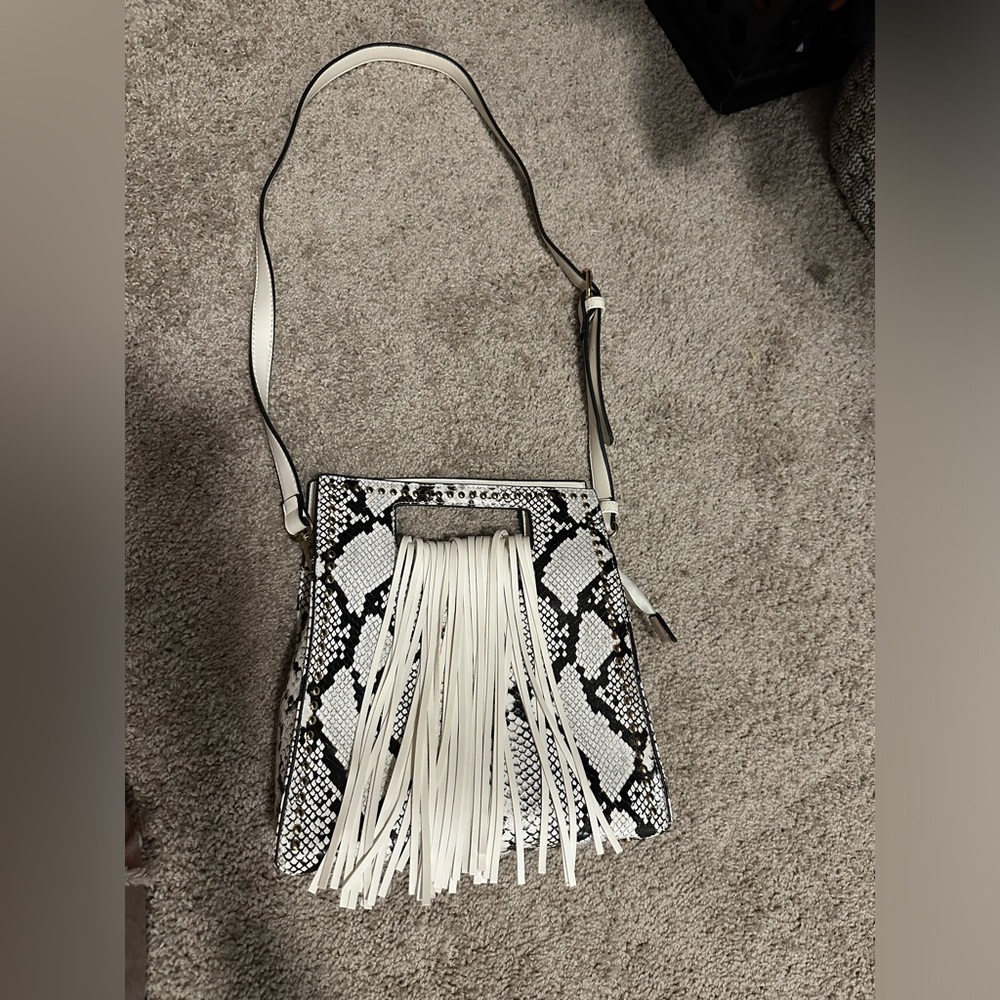 Fringe crossbody purse